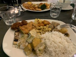 Buffet  at Ops Cucina Mediterranea in Rome