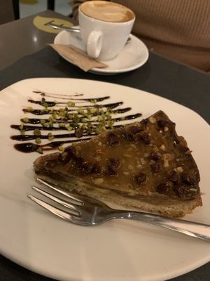 Dessert and coffee  at Ops Cucina Mediterranea in Rome