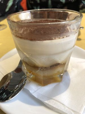 Tiramisu  at Ops Cucina Mediterranea in Rome