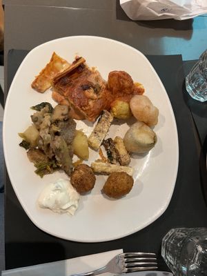   at Ops Cucina Mediterranea in Rome