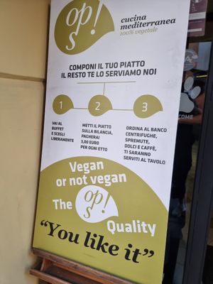 How it works at Ops Cucina Mediterranea in Rome