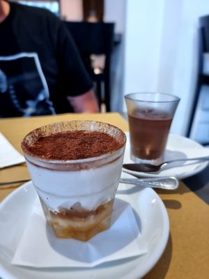 Desserts at Ops Cucina Mediterranea in Rome