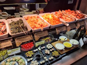Buffet at Ops Cucina Mediterranea in Rome