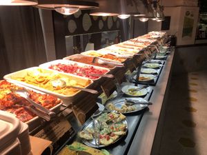Un buffet da sogno  at Ops Cucina Mediterranea in Rome