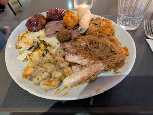 Had too much food at Ops Cucina Mediterranea in Rome