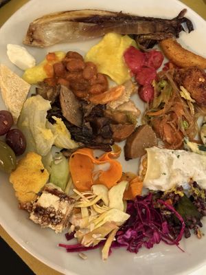 So many things you can choose  at Ops Cucina Mediterranea in Rome