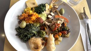   at Ops Cucina Mediterranea in Rome