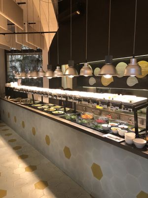 Buffet  at Ops Cucina Mediterranea in Rome