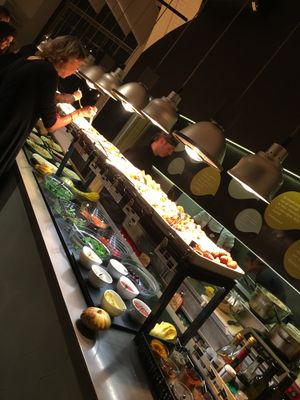 Le buffet végane  at Ops Cucina Mediterranea in Rome