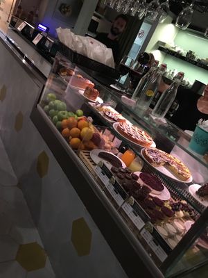 Le buffet des desserts  at Ops Cucina Mediterranea in Rome