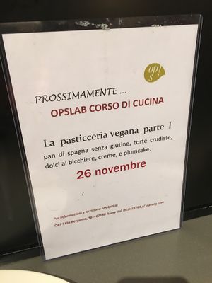 Dommage d’habiter si loin... at Ops Cucina Mediterranea in Rome