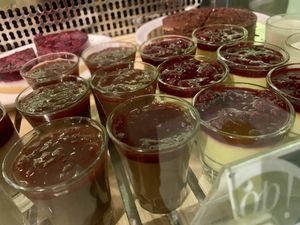 dessert at Ops Cucina Mediterranea in Rome