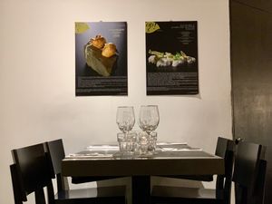 inside at Ops Cucina Mediterranea in Rome