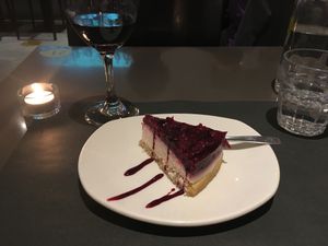 Tastiest cheesecake  at Ops Cucina Mediterranea in Rome