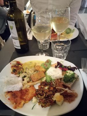 Mix at Ops Cucina Mediterranea in Rome