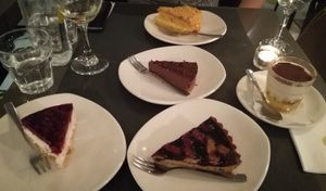 Sweets at Ops Cucina Mediterranea in Rome