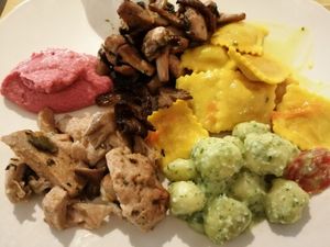 Buffet at Ops Cucina Mediterranea in Rome