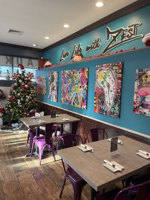  Fun interior  at Zest in Bay Shore