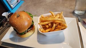 Beyond burger at Zest in Bay Shore