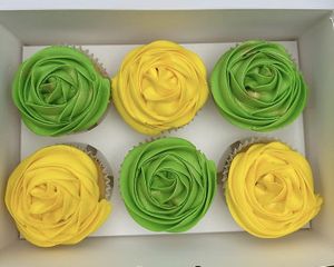 Vanilla cupcakes   at The Avant Garden Bakery in Newcastle Upon Tyne