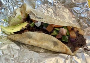 The freaky vegan taco  at Tacodeli - North in Austin