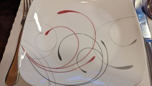 Plates at Namaste Indian Bistro in Warminster