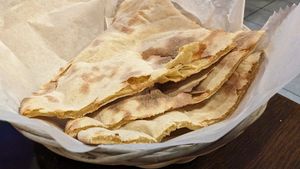 Roti at Namaste Indian Bistro in Warminster