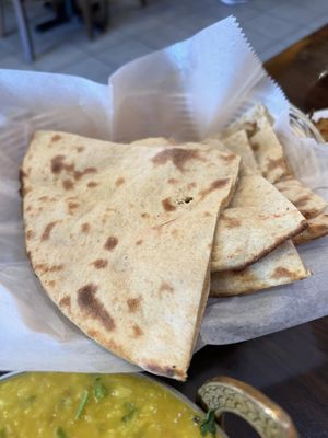 roti included with meal   at Namaste Indian Bistro in Warminster