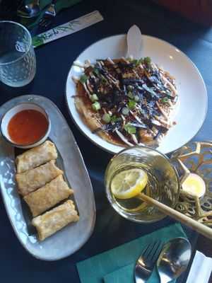 popia & okonomiyaki at TAKE in Mechelen