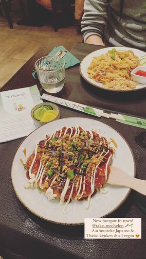 Pad Thai and Okonomiyaki at TAKE in Mechelen