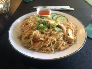 Pad thai tofu 🇹🇭   at TAKE in Mechelen