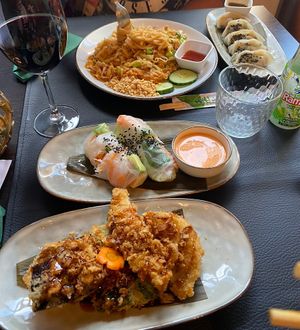 The sauces are exceptional!  at TAKE in Mechelen