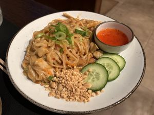 Pad Thai “Kip”/ Chicken  at TAKE in Mechelen