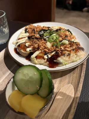 Okonomiyaki  at TAKE in Mechelen
