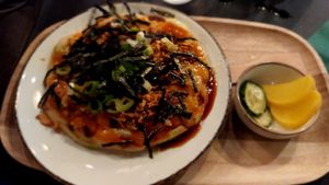 Okonomiyaki at TAKE in Mechelen