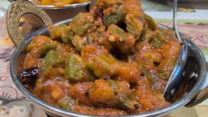 Bhindi Masala at 5th Element in Palm Coast