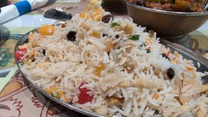 Kashmiri Rice at 5th Element in Palm Coast