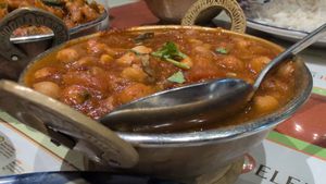 Chana Masala (before being added to rice) at 5th Element in Palm Coast