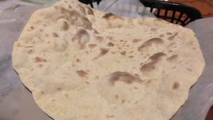 Chapathi Bread (eaten with Bhindi Masala) at 5th Element in Palm Coast