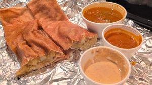 Masala dosa at 5th Element in Palm Coast