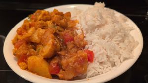 Aloo gobi at 5th Element in Palm Coast