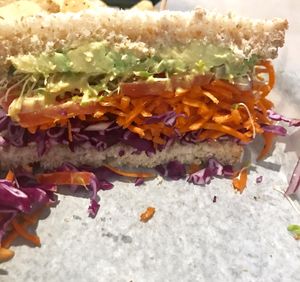 Vegetable Crunch.  at Sprouts Natural Foods Cafe in South Lake Tahoe