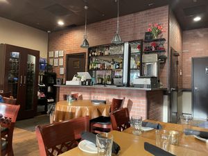 Dining and bar  at Afghan Bistro in Springfield