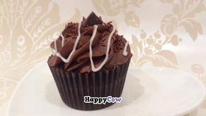 Triple Chocolate Vegan Cupcake. at Heavenly Vegan Cupcakes in Portsmouth