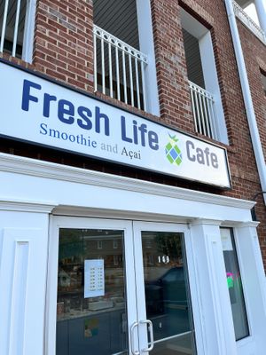   at Fresh Life Cafe in Woodbridge