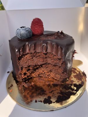 Chocolate ganache cake  at VEGO Cafe & Confectionery JLT in Dubai