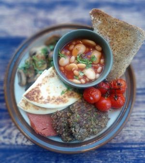 The full Scottish  at Greenstone Lodge  in Bridge Of Orchy