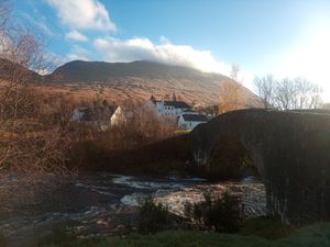 Bridge of Orchy village at Greenstone Lodge  in Bridge Of Orchy