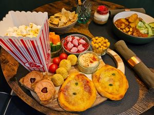 Cinema night grazing board! at Greenstone Lodge  in Bridge Of Orchy