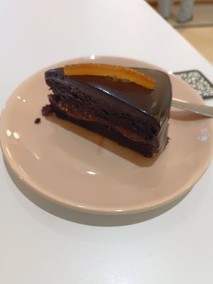 Vegan sacher at Mi HABITACIÓN Favorita in Zaragoza
